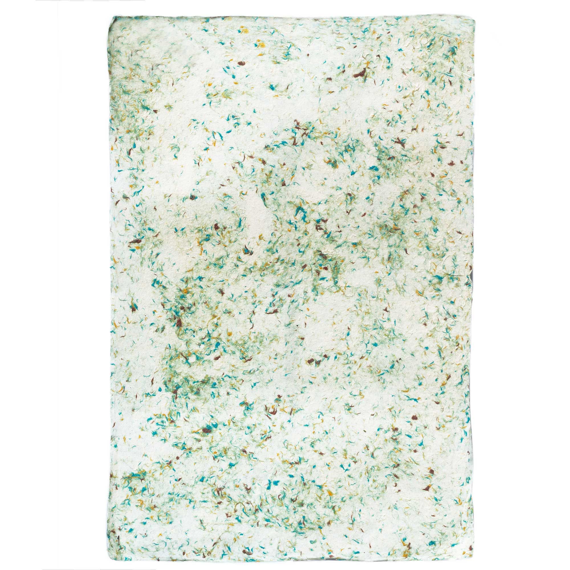 Lokta Craft / Wrapping Paper (51x76cm) - Green Cotton