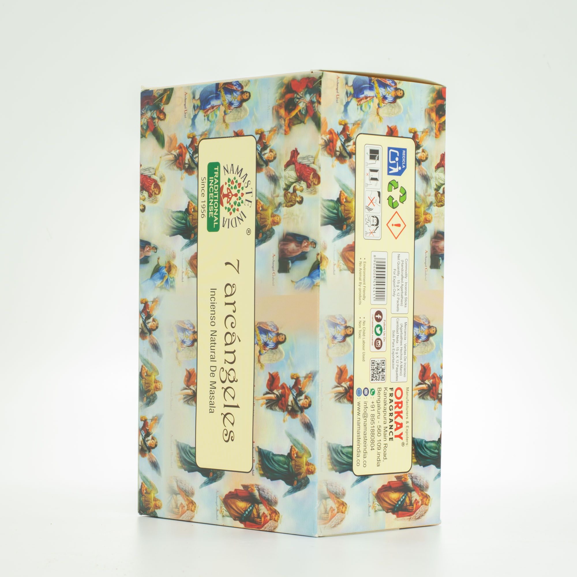 Incenso Namaste Mandala Masala - 7 Arcanjos