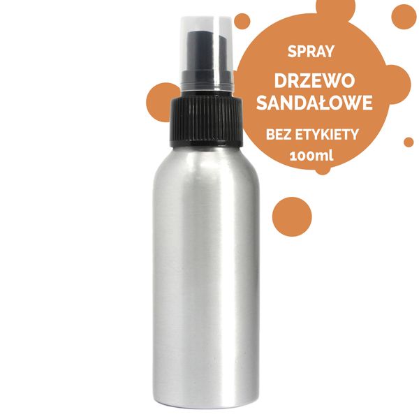 Spray Zapachowy 100 ml - Drzewo Sandałowe - BEZ ETYKIETY