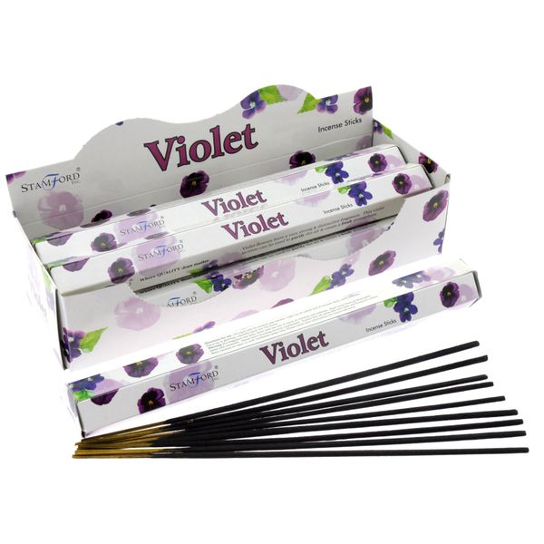Paus de incenso Violet Premium Stamford