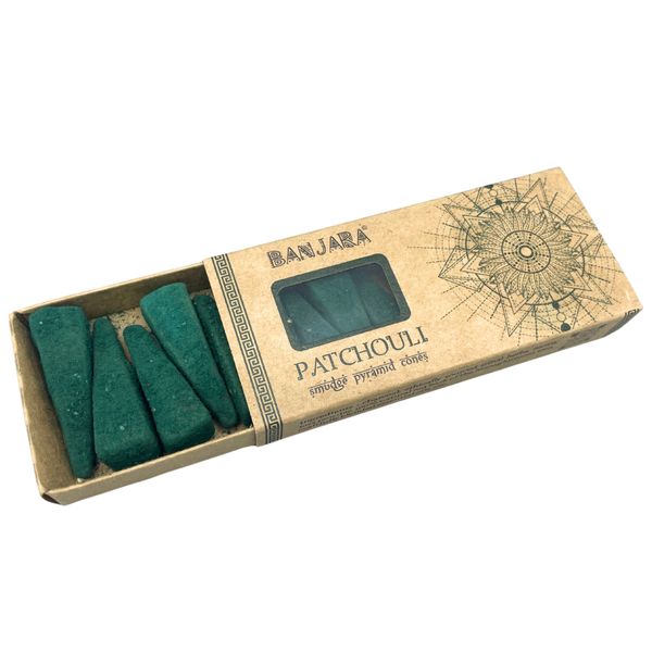 Cônes Pyramidaux Banjara Smudge - Patchouli