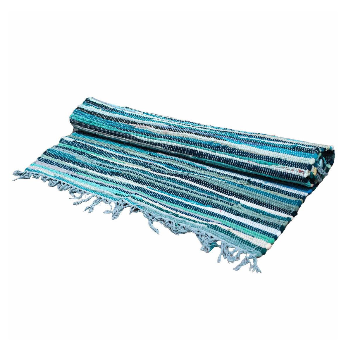 Tapete de pano grande - 150x90 cm - qualidade premium - Aqua Blues