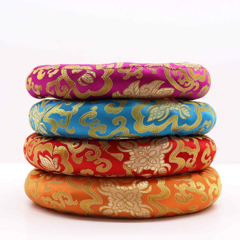 Coussin Cerceau 24 cm (pour Bol Chantant de 26 cm ou plus) -  Une Couleur Aléatoire