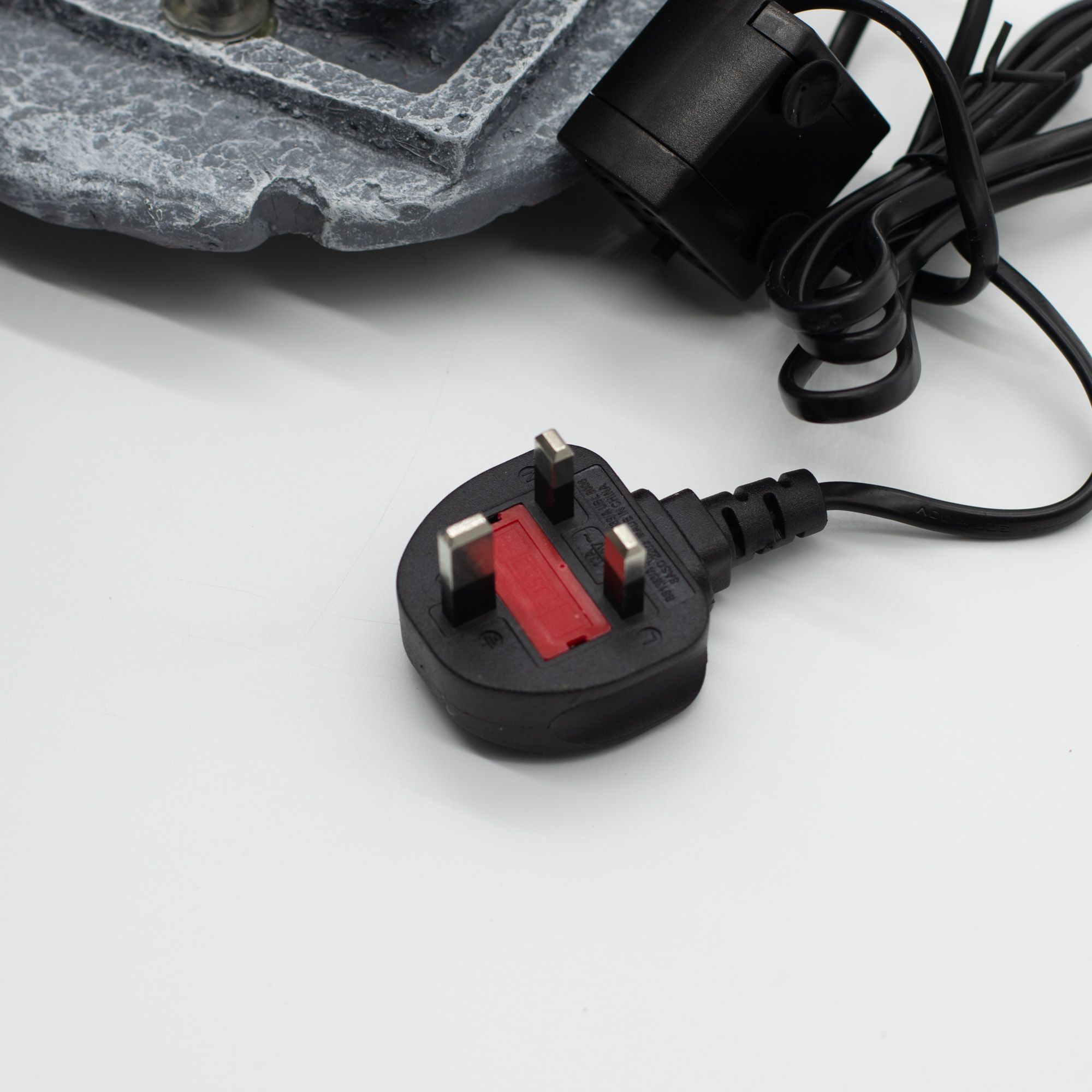 Bordsfontän - 19x19x28cm - Buddha, Lotusblomma & Vattenfallskrukor