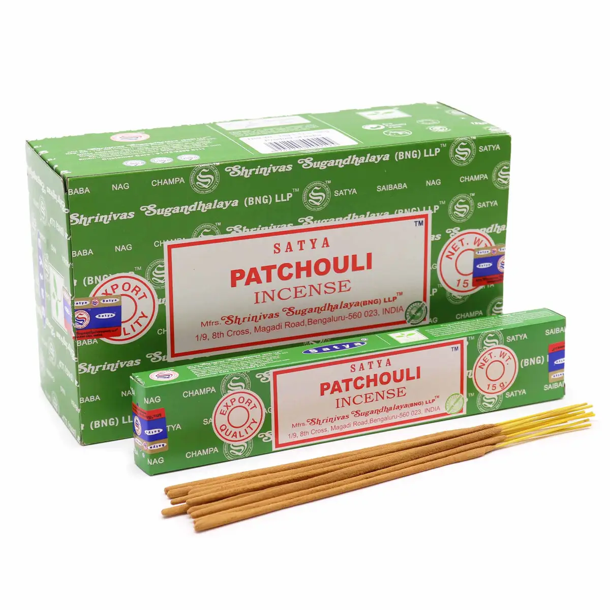 Satya Incense 15gm - Patchouli — Incense · GlowDuty apothecary
