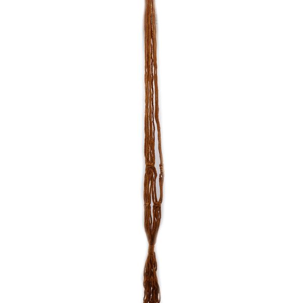 Suspension Macramé pour Pot de Fleurs Classique Moyen - Chocolat