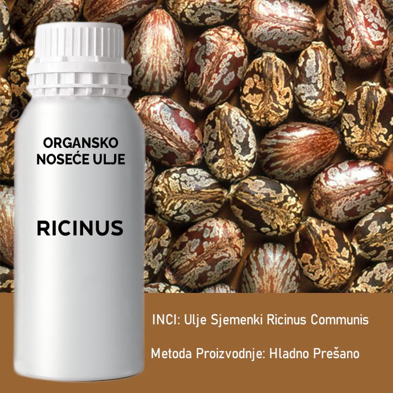 Organický Ricinový Olej 1L