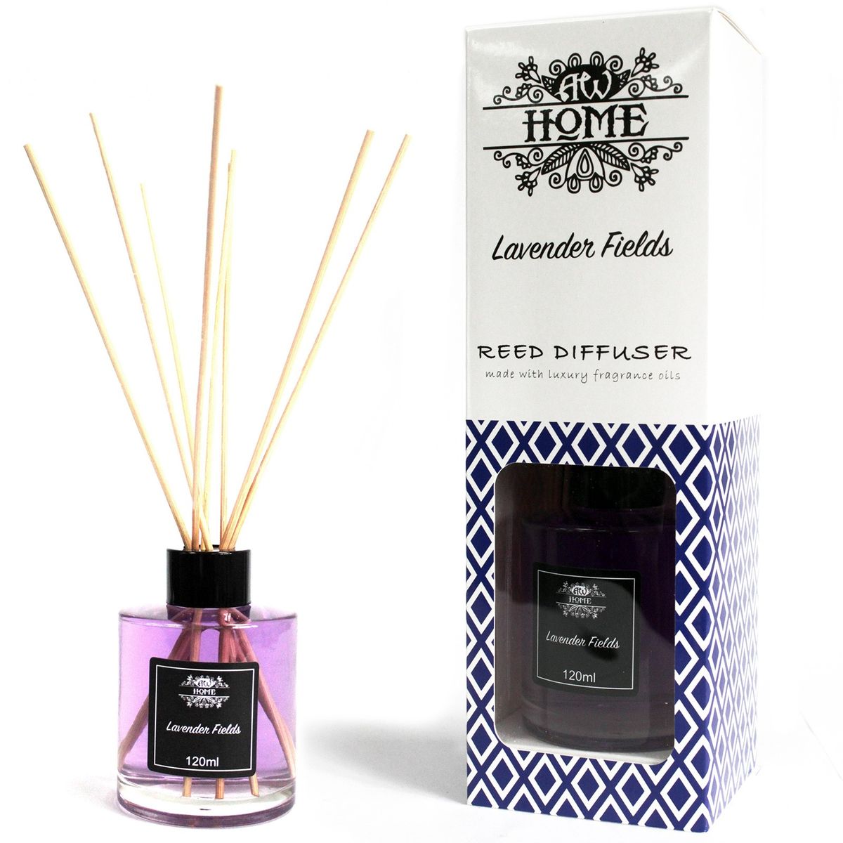 Difusor aromático 120 ml - lavanda