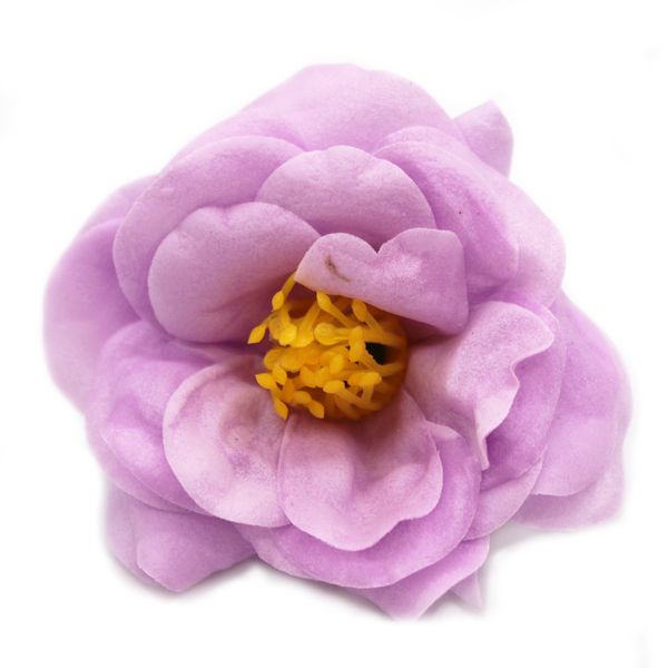 Camélia de Savon pour Bouquet - Violet Clair
