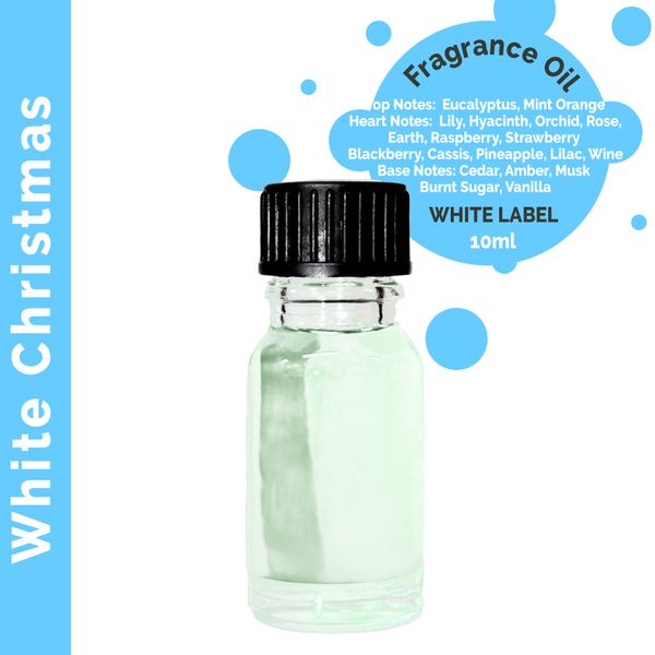 White Christmas Fragrance Oil 10ml - White Label