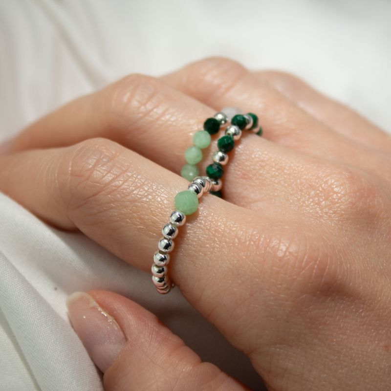 Ring Sets Nymph Spirit Gemstone - Forest Spirit