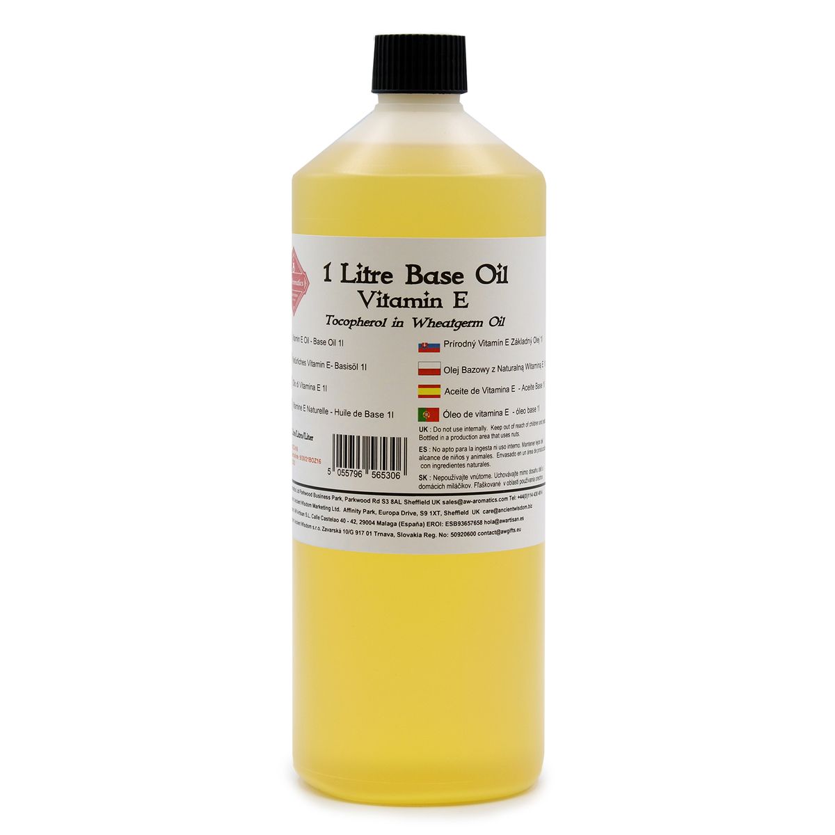 Óleo Base - 1L - Vitamina E Natural