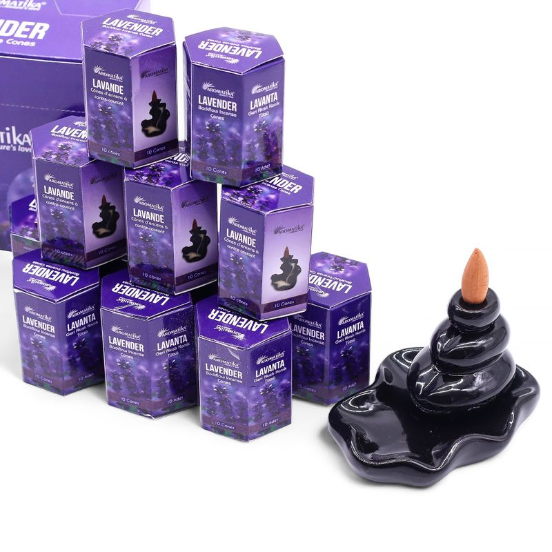 Paket od 10 Masala Mirisnih Čunjića - Lavanda