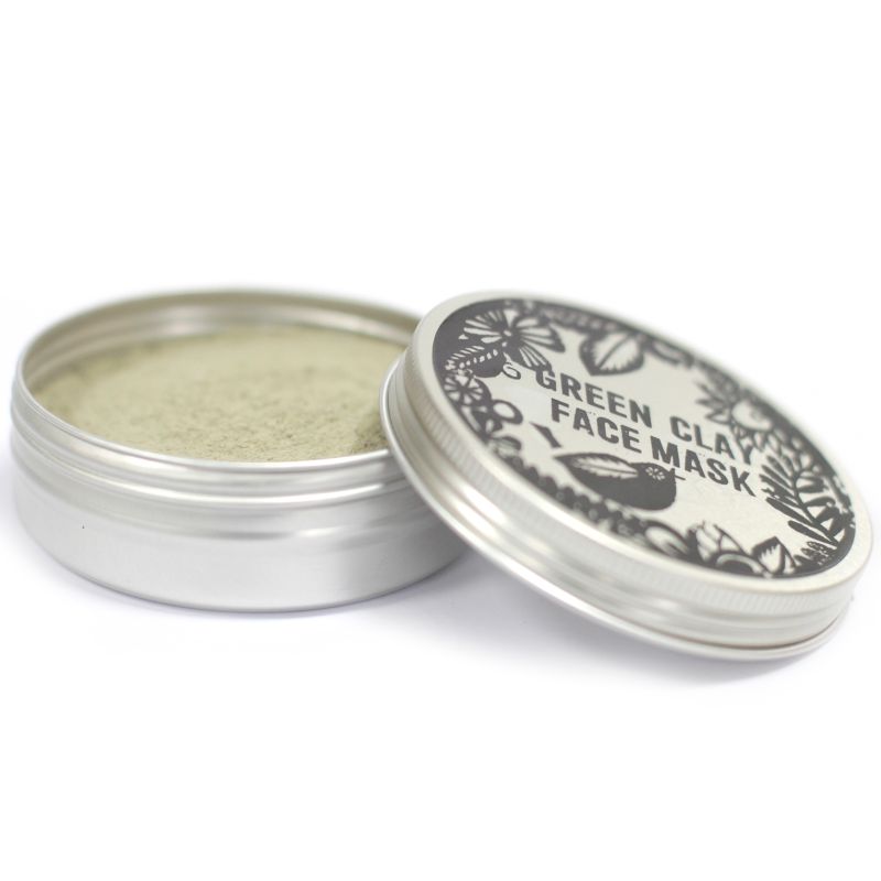 Gesichtsmaske aus grüner Tonerde 80g