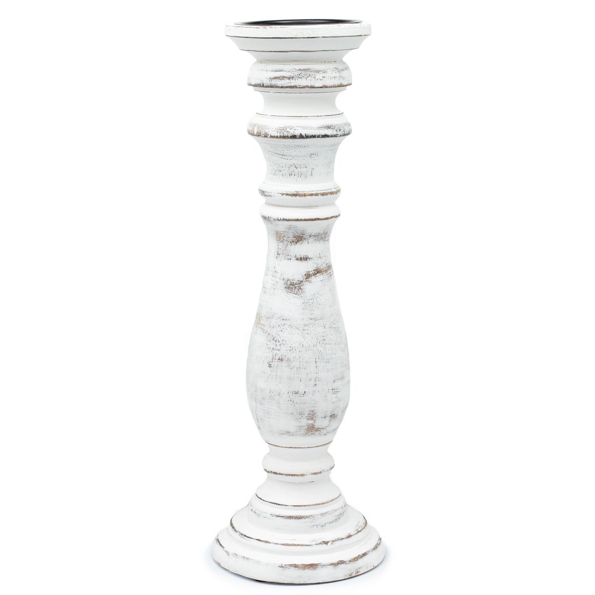 Candelabro clássico - Branco - 373x10 cm - Grande