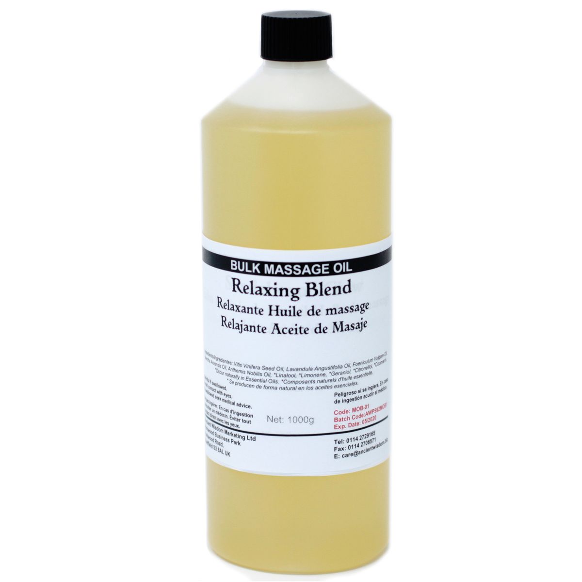 Óleo de Massagem 1 kg - Relaxante