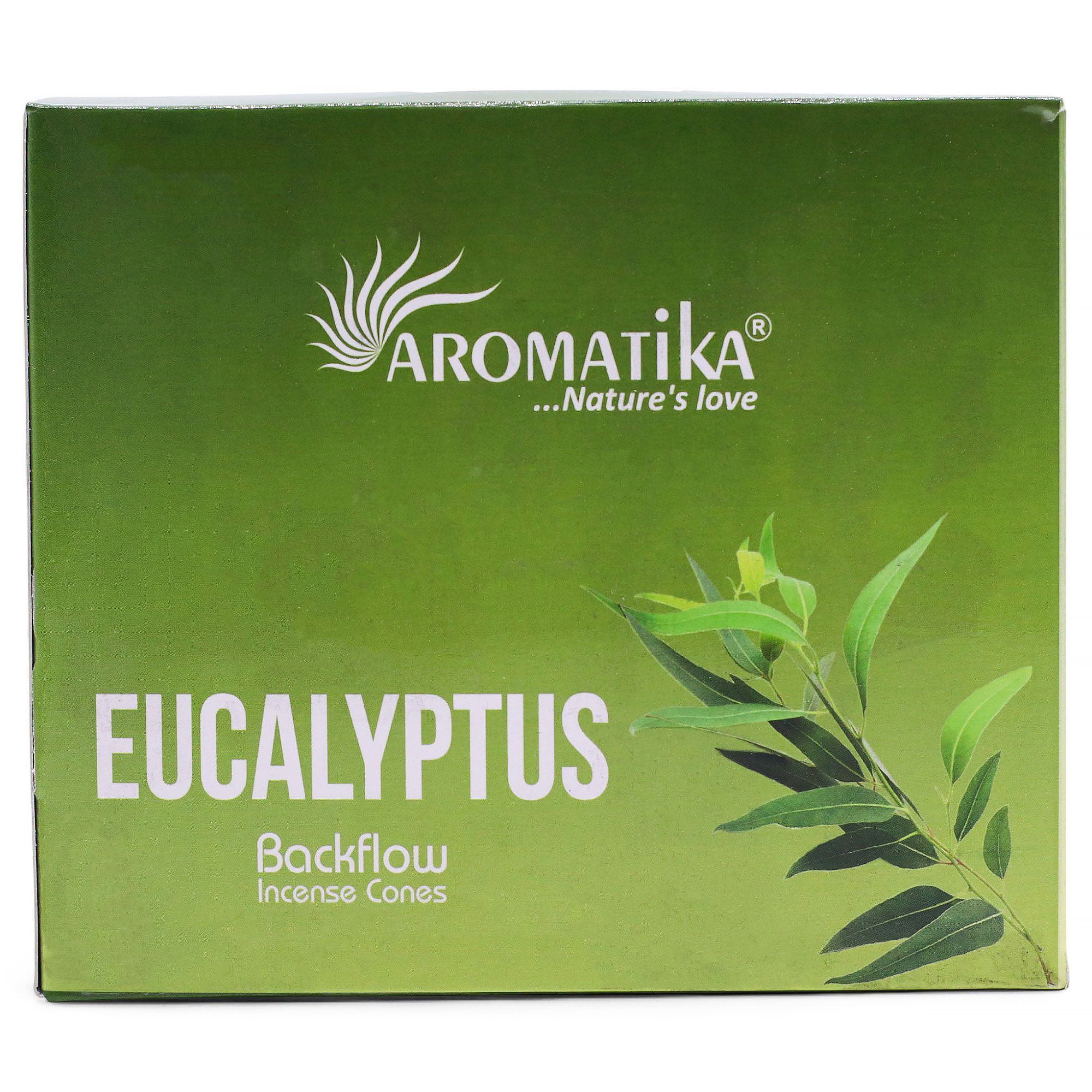 Aromatika Masala Tillbakaflöde Rökelsekoner - Eukalyptus