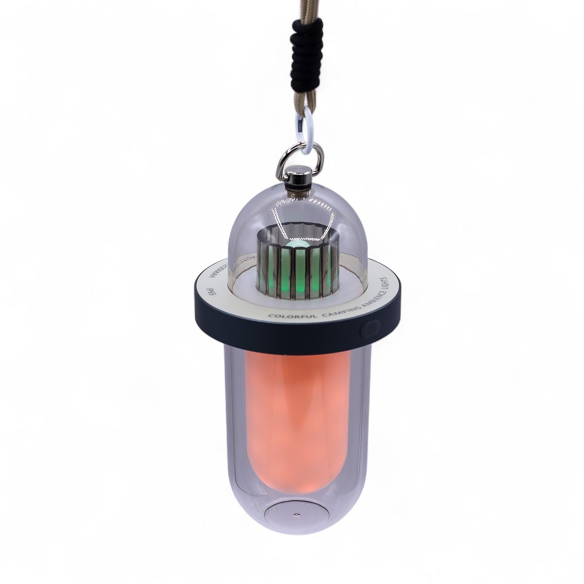 Lâmpada com efeito de chama exterior - USB branco - Recarregável - Multicolorido