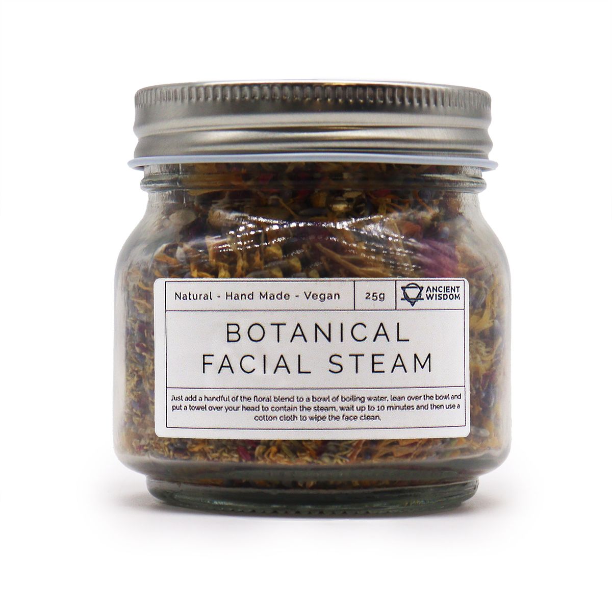 Mistura botânica para vapor facial - Natural 25 g