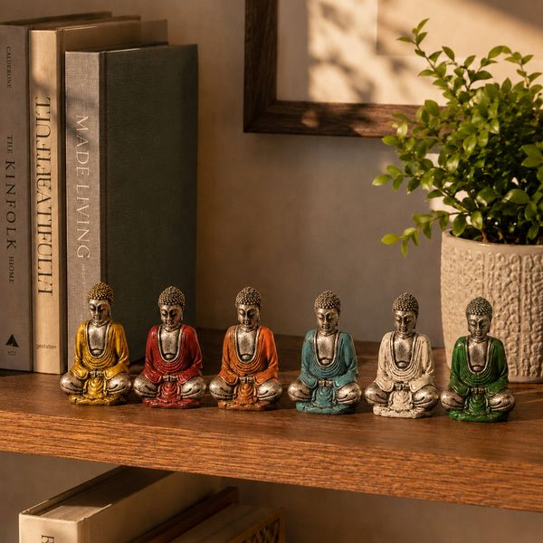Kicsi Ezüst Buddha (vegyes)