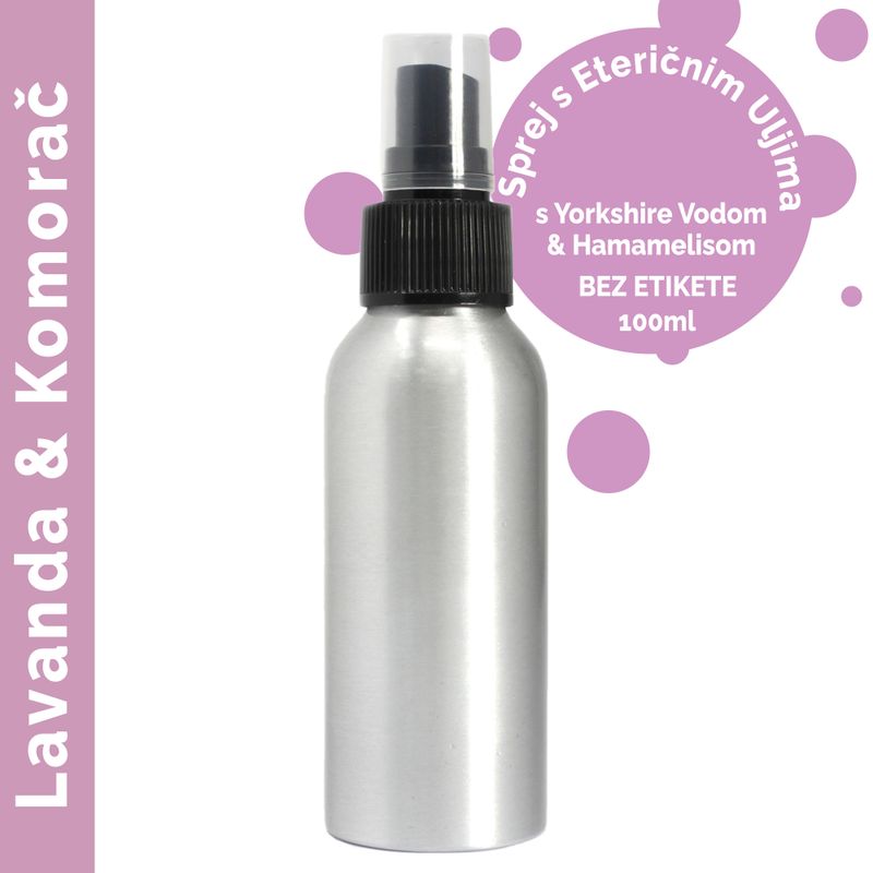 Brume d'Huiles Essentielles 100ml - Lavande & Fenouil - Marque Blanche