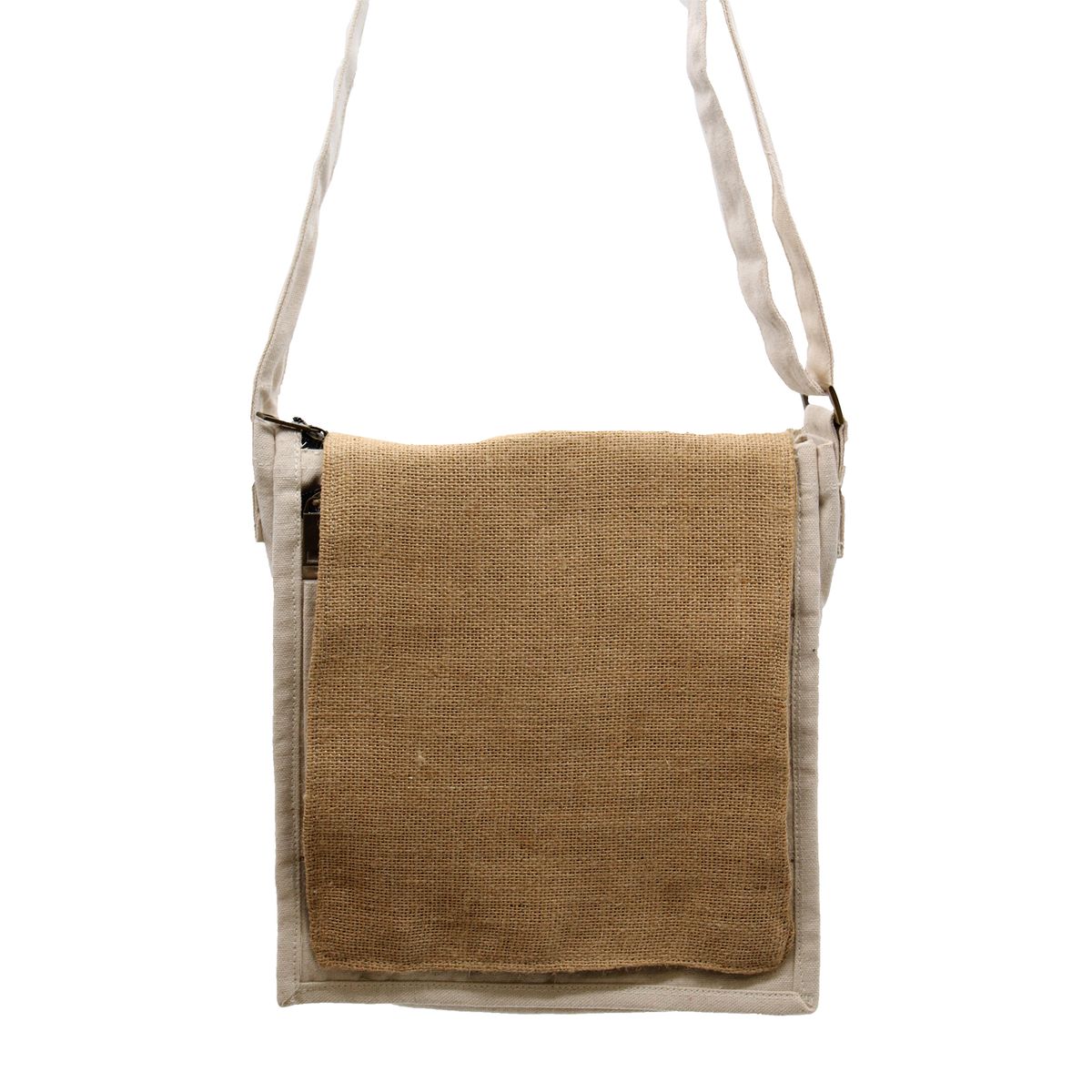 Bolsa mensageiro de algodão