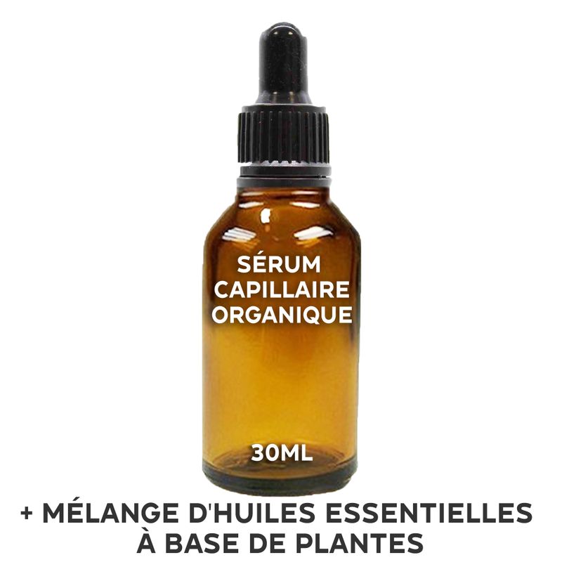 Organické Vlasové Sérum bez Etikety 30ml - Bobkový List
