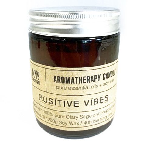 Bougie Aromathérapie 200g  - Pensées Positives