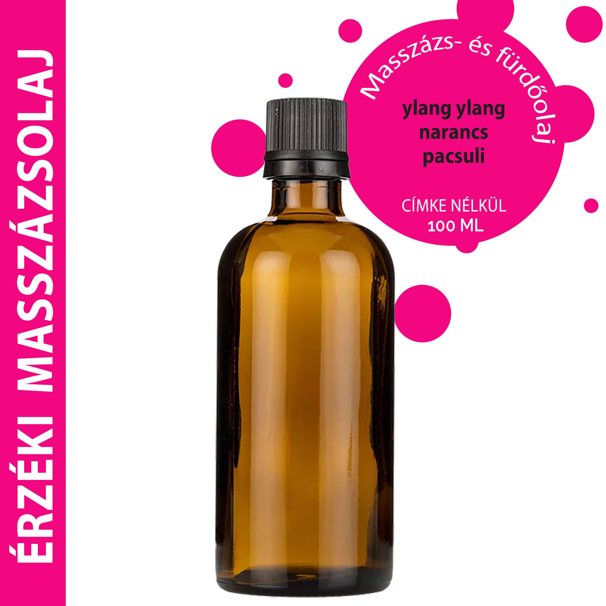 Senzualno Ulje za Masažu - 100ml - Bez Etikete
