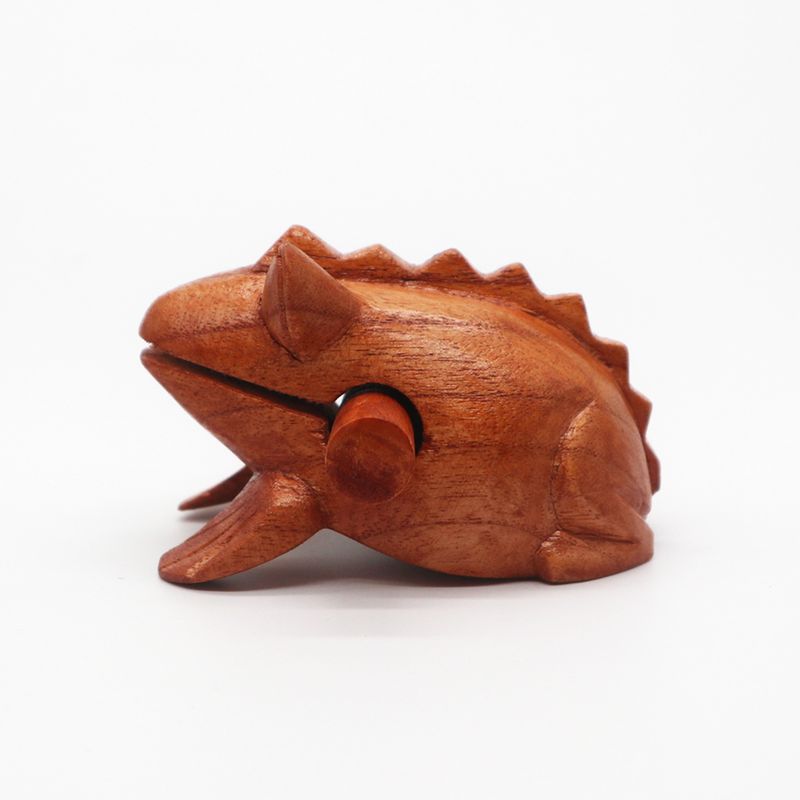 Petite Grenouille en Bois qui Coasse
