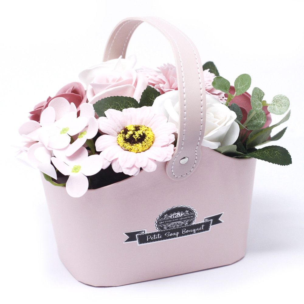 Cesto Bouquet Petite - Rosa pacífico