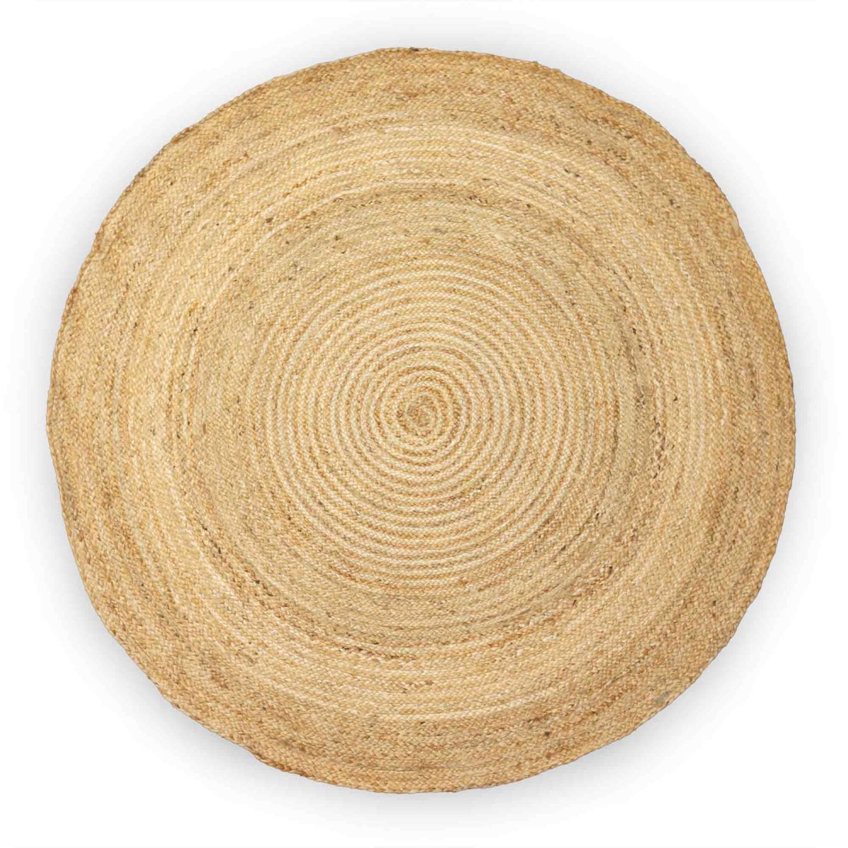 Tapete redondo grande de juta 150 cm