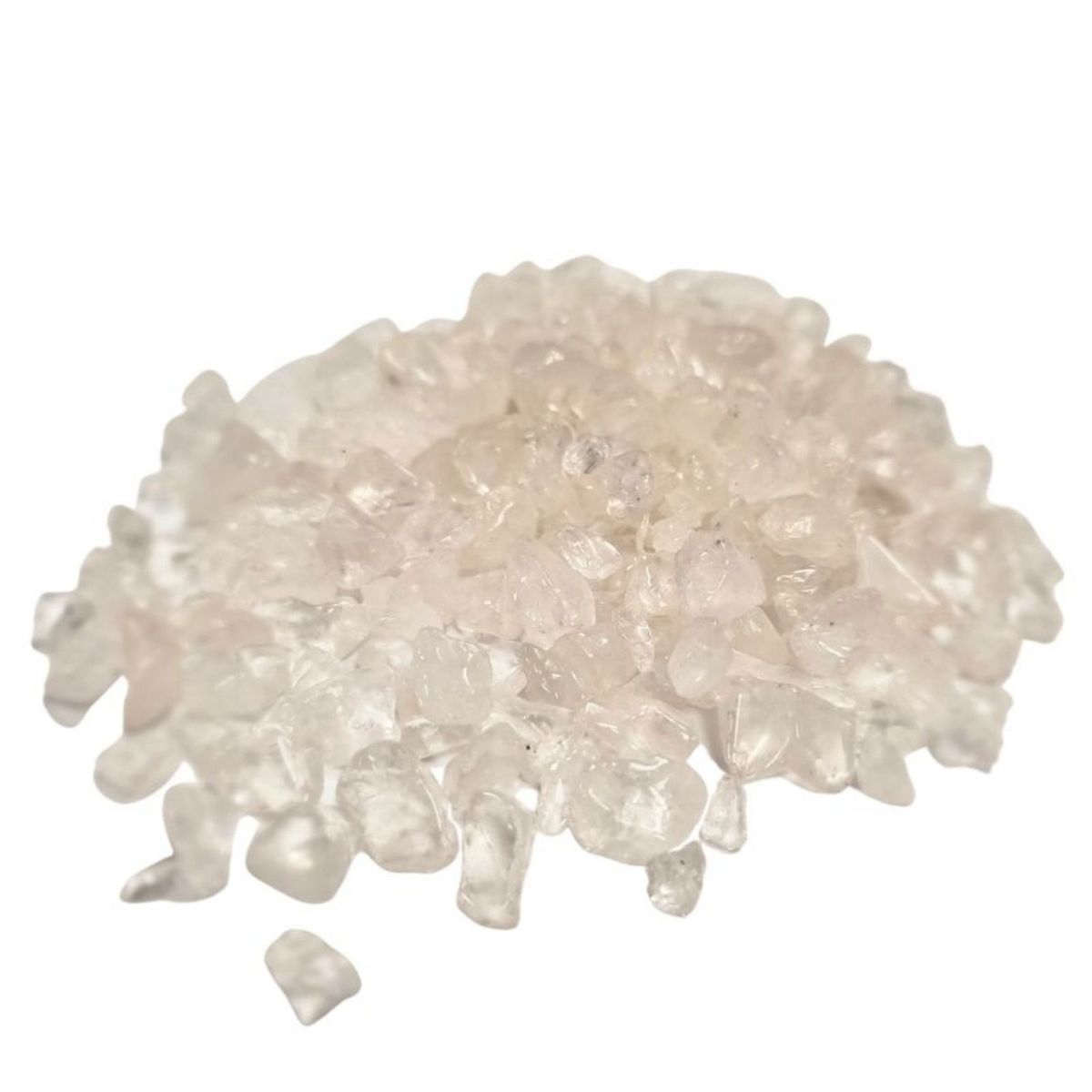 Pedaços de Pedras Preciosas de Quartzo Transparente a granel - 1 kg