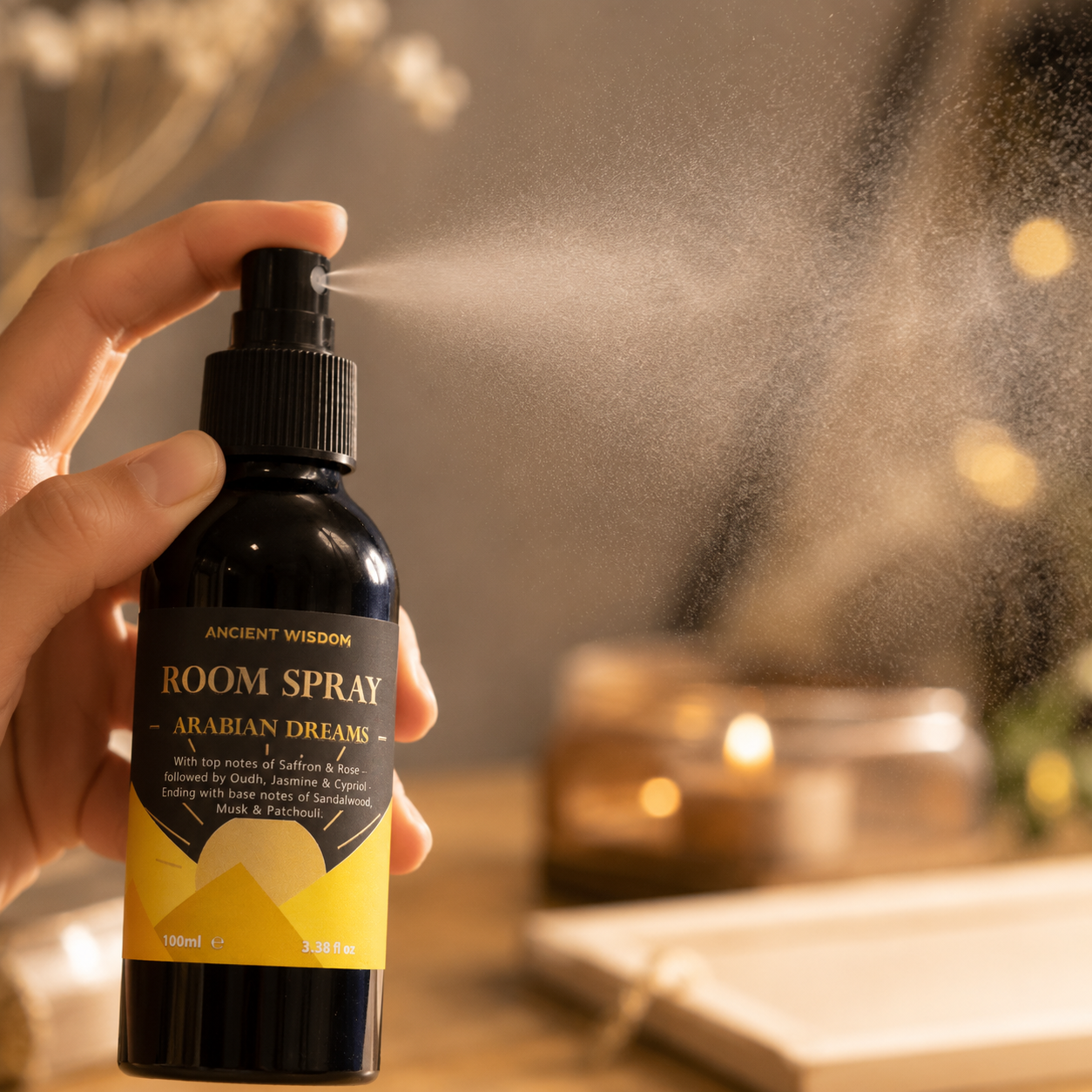 Mgiełki Zapachowe do Pomieszczeń Oud 100 ml