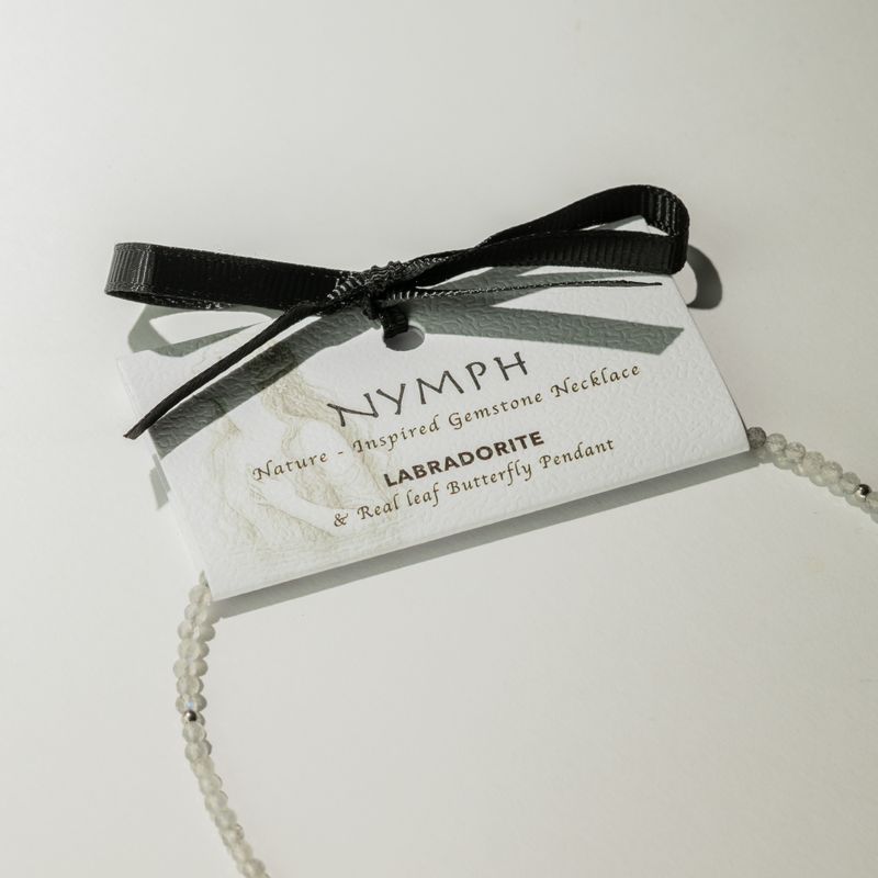 Nymph Spirit Gemstone Necklace Set - Northern Lights