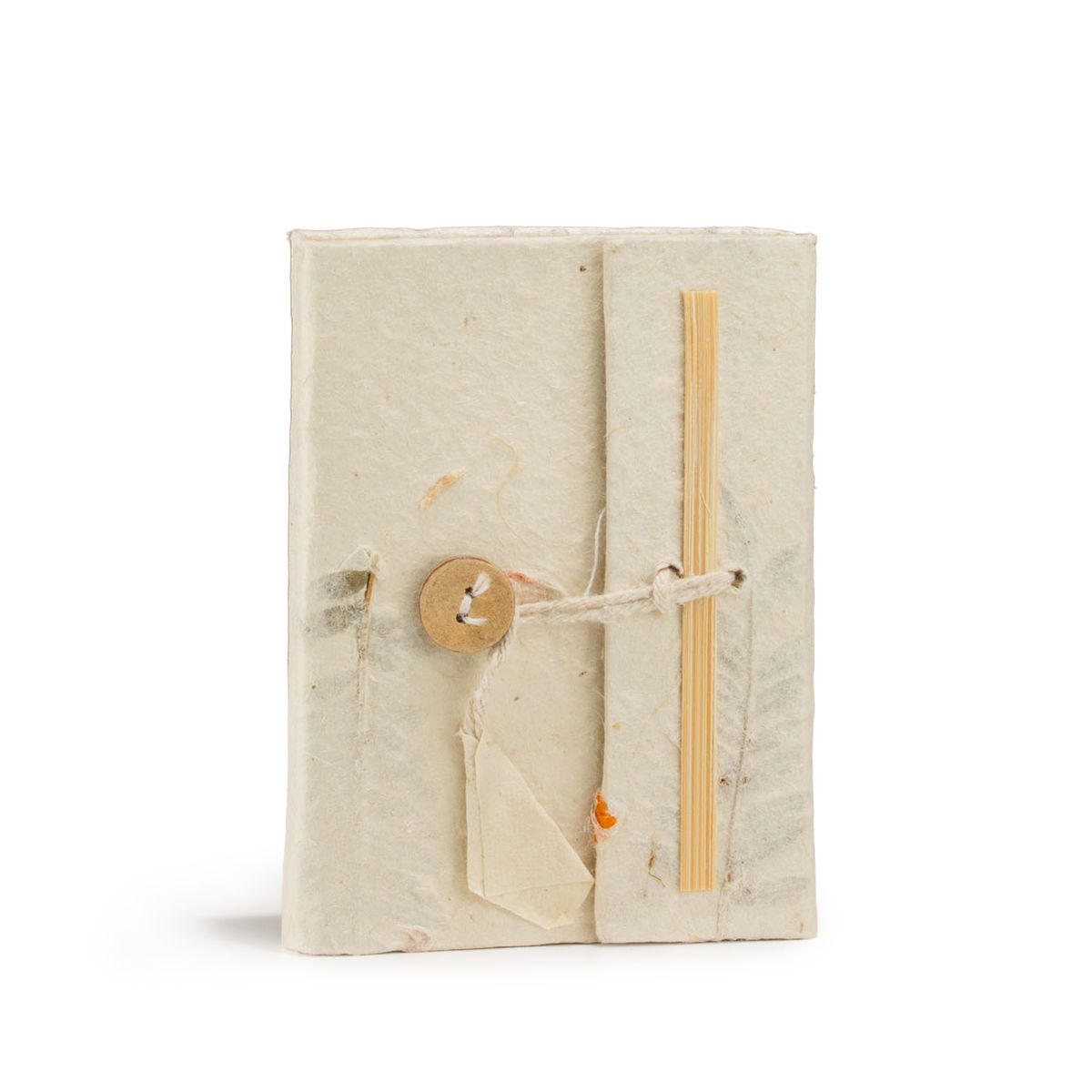 Caderno Lokta de flores mistas mini (12x8 cm) com 40 folhas