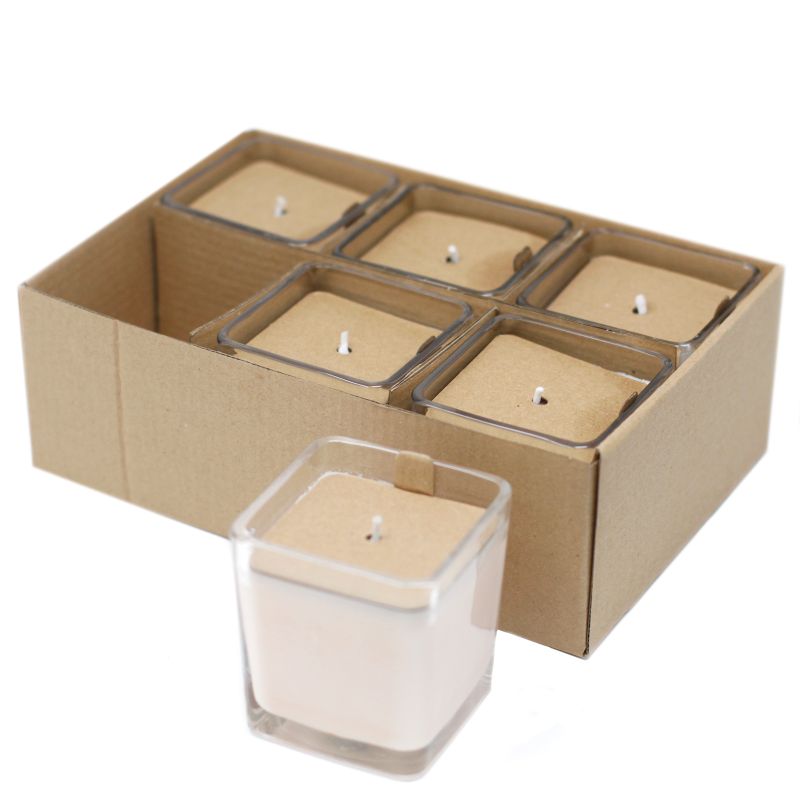 Bougies Cire de Soja Sans Étiquette- Concombre & Menthe