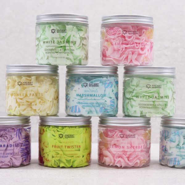 Steamers - Salts - Whipped Soaps and Flowers Starter & Stand