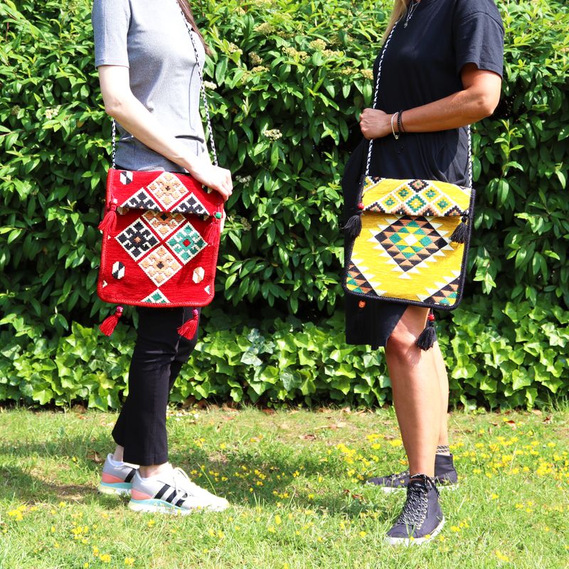 Sac Kilim - Rouge