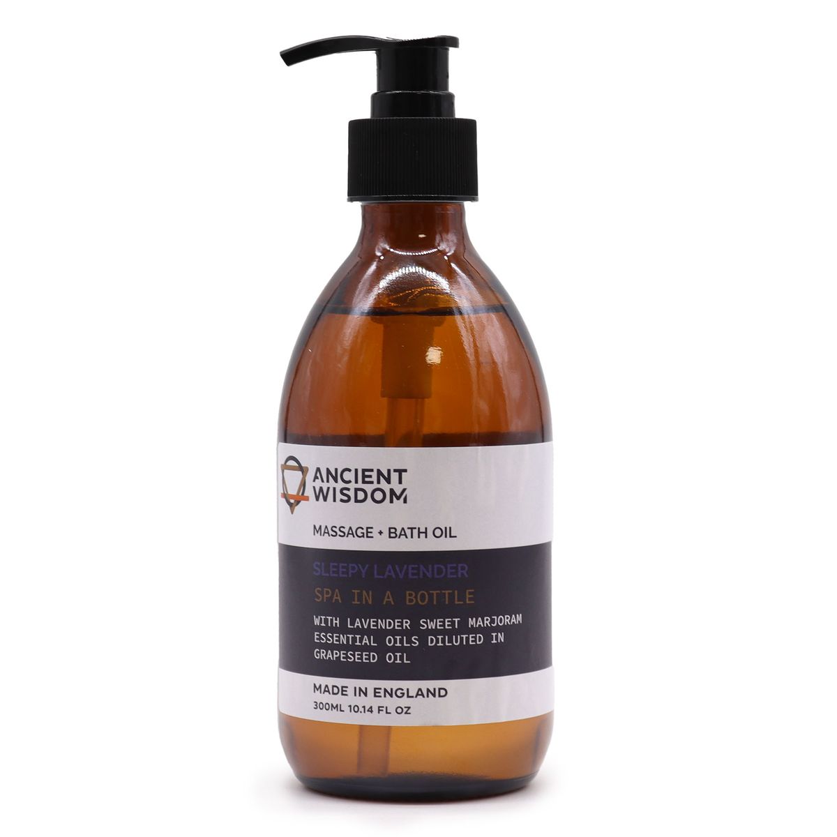 Óleo de massagem e banho de aromaterapia - Lavanda sonolenta 300 ml