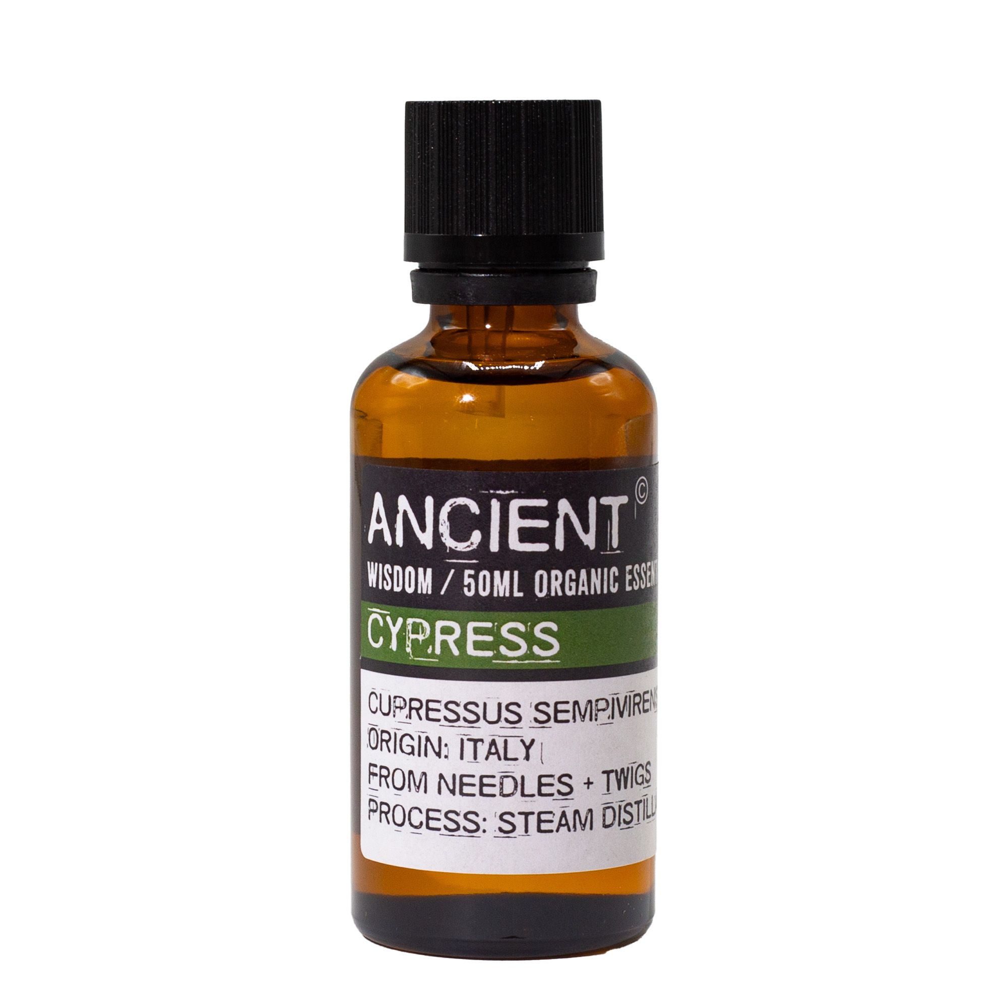 Óleo essencial orgânico de cipreste 50 ml