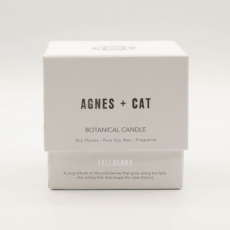 Agnes + Cat Extra Large  Crackle Soy Candle - Fellberry