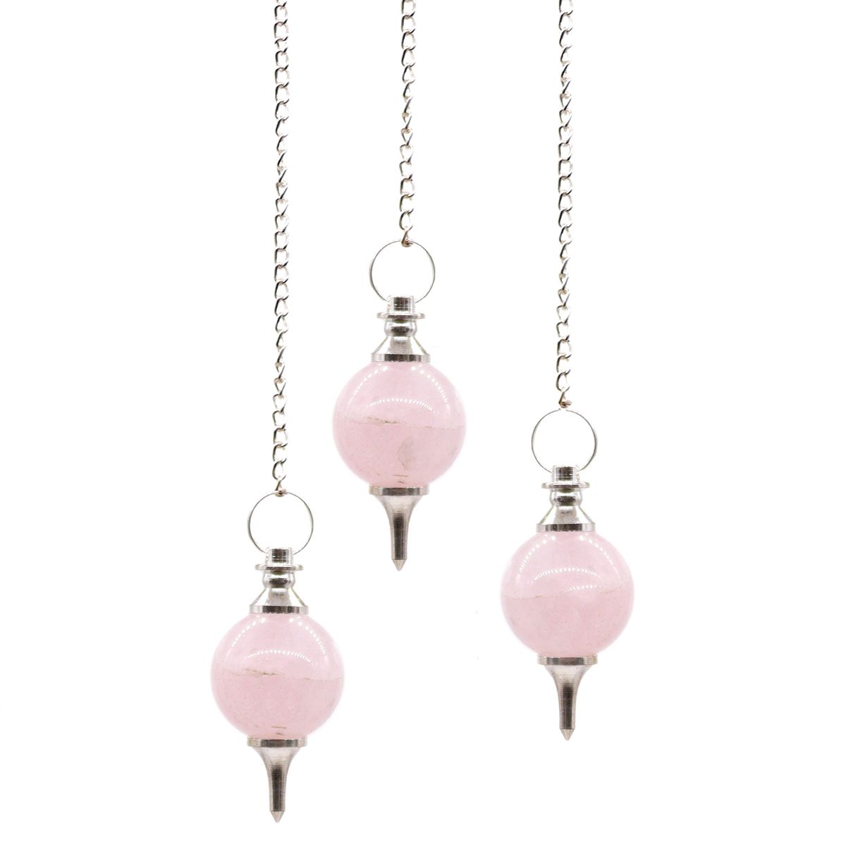 Sphere Pendulums - Rosa Quartz
