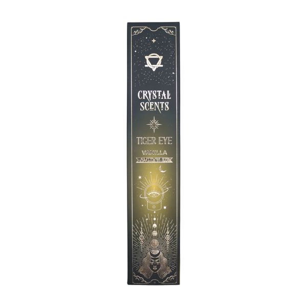 Tiger Eye Crystal Scents Smudge Incense - Vanilla