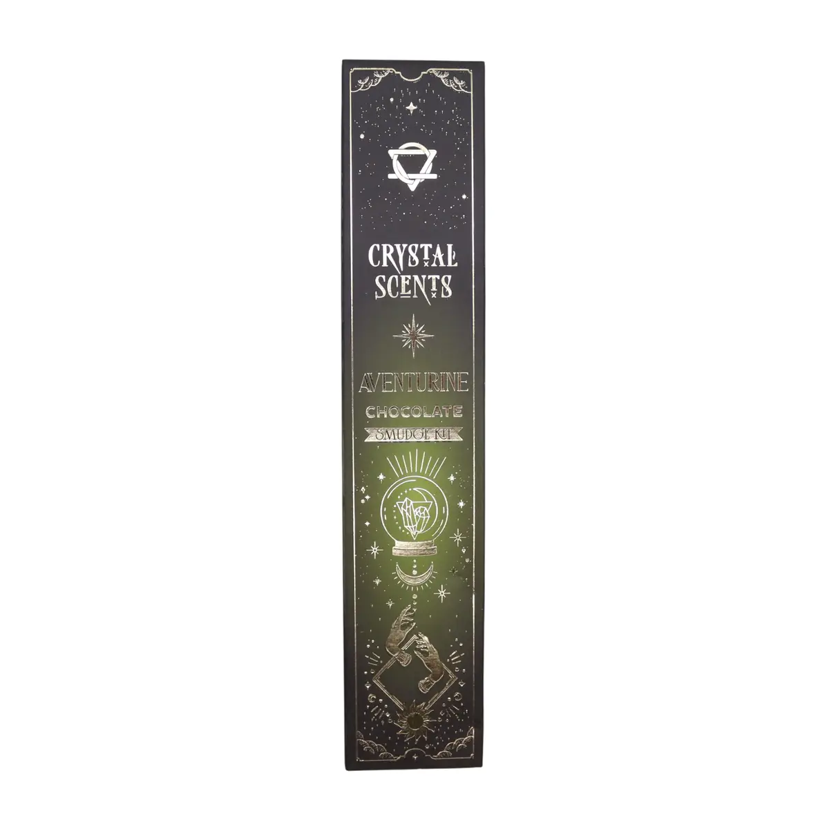 Aventurine Crystal Scents Smudge Incense - Chocolate — Incense · GlowDuty apothecary