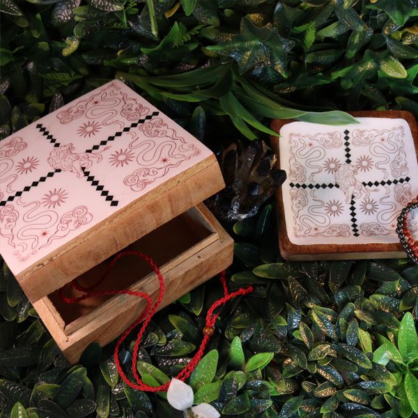 Hop Hare Enamelled Wooden Boxes and Trays