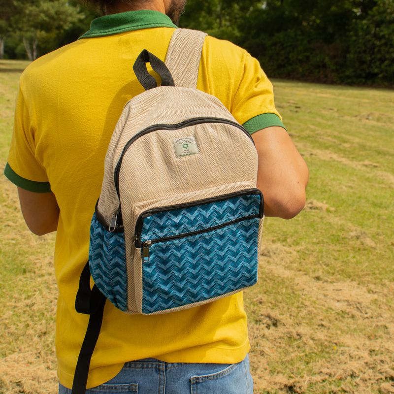 Standard Kathmandu Backpack - Dhaka Design (34x27x10cm)