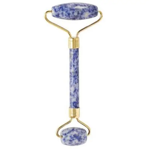 Gemstone Face Roller - Sodalite — Crystals · GlowDuty apothecary