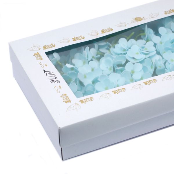 Fleurs de Savon pour Bouquet - Jacinthe Bleu Clair