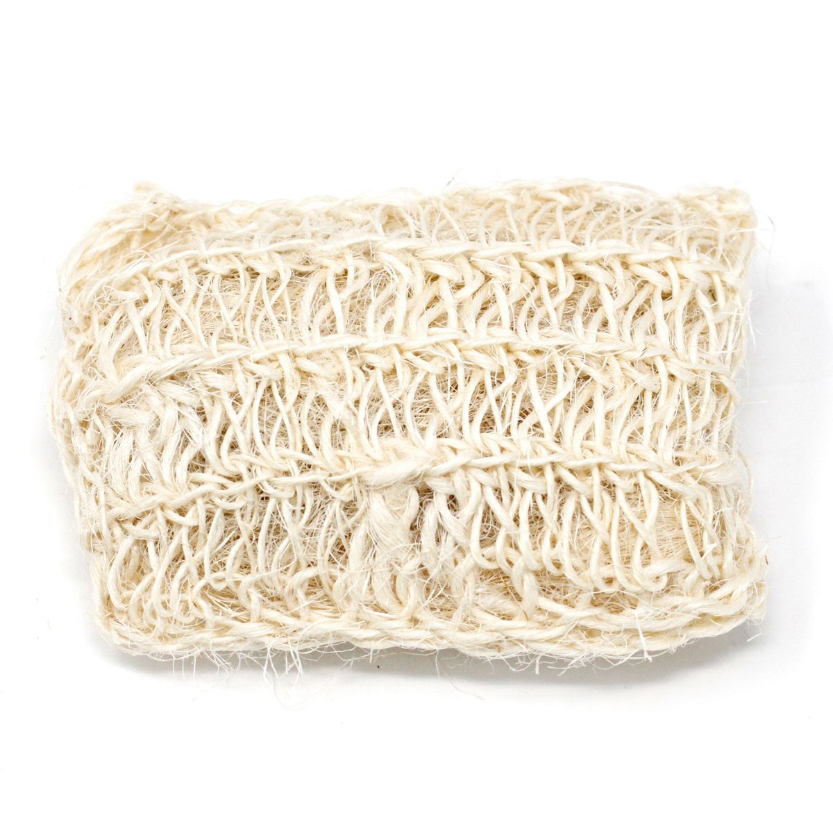Esponja e esfoliante de sisal - Almofada esfoliante suave